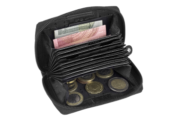 Preview: Universal Herren Portmonee RFID & Kreditkartenhülle extra kompakt mit NFC Schutz LEAS in Echt-Büffel-Leder mit Geschenk Box (schwarz) Preview: Universal Herren Portmonee RFID & Kreditkartenhülle extra kompakt mit NFC Schutz LEAS in Echt-Büffel-Leder mit Geschenk Box (schwarz)